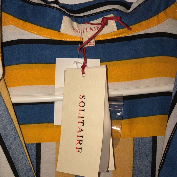 SOLITAIRE twisted blouse - Picture 2 of 3